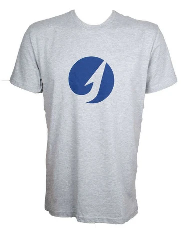 TackleDirect Blue Hook Logo SS T-Shirt - Heather Gray - Size XX-Large 1 TackleDirect Blue Hook Logo SS T-Shirt - Heather Gray - Size XX-Large