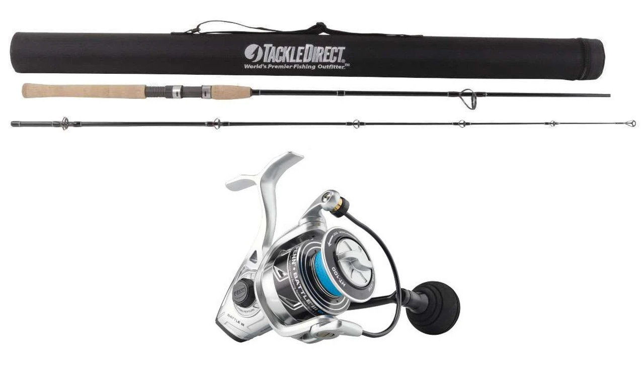 TackleDirect Silver Hook 2-pc/Penn BTLIII3000DX Battle III DX Combo 1 TackleDirect Silver Hook 2-pc/Penn BTLIII3000DX Battle III DX Combo