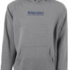 TackleDirect TDLH-GH TD Logo Hoody Gun Metal Heather/Navy 2XL