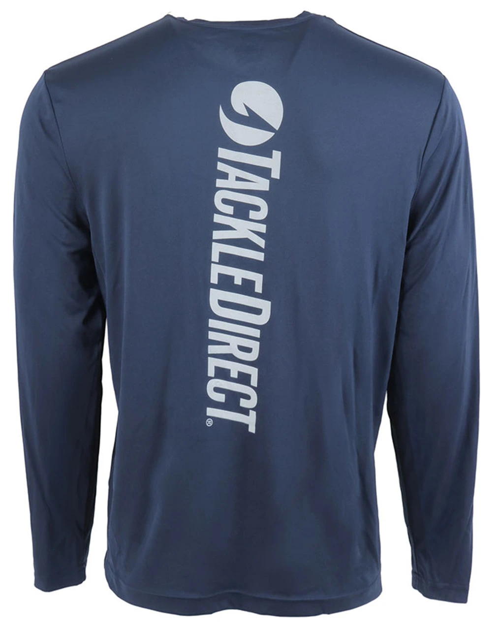TackleDirect Tuna Logo Mens Performance LS Shirt - Navy - 3X-Large 2 TackleDirect Tuna Logo Mens Performance LS Shirt - Navy - 3X-Large - Image 2