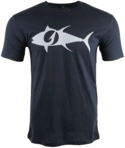 TackleDirect Tuna Logo Mens T-Shirt - Midnight Navy - Size Medium