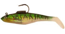 Tsunami SS6 Soft Bait Swim Shad Lure - Green Mackerel