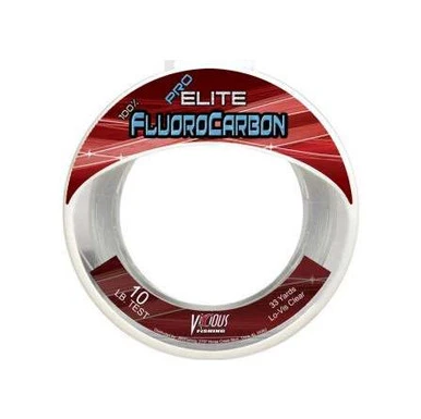 Vicious EFLWS Pro Elite Fluorocarbon Leader 33 Yard Spools 1 Vicious EFLWS Pro Elite Fluorocarbon Leader 33 Yard Spools