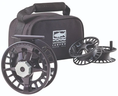 Waterworks Lamson Remix Fly Fishing Reel And Spools - 3 Pack 1 Waterworks Lamson Remix Fly Fishing Reel And Spools - 3 Pack