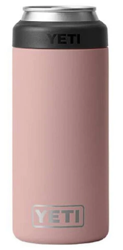 YETI Rambler Colster Slim Can Insulator - Sandstone Pink