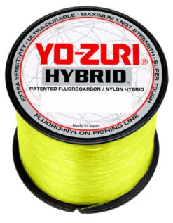 Yo-Zuri Hybrid Fluorocarbon/Nylon - High Vis Yellow