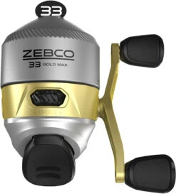 Zebco 33 MAX Gold Spincast Reel -Daiwa Sales Store zebco 33mxngold sc3 33 max gold sc reel 14674.1651367498