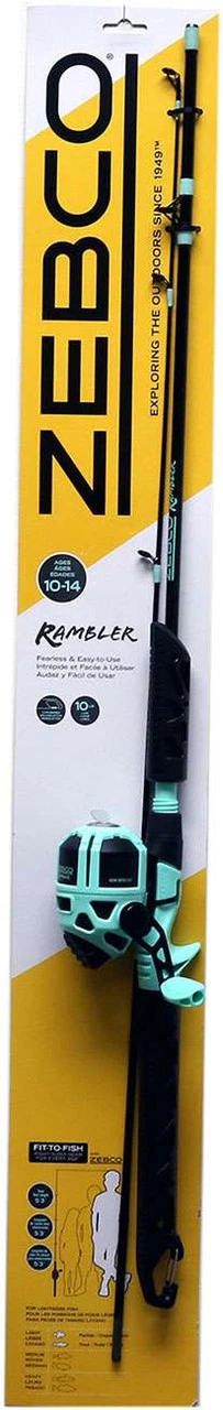 Zebco RAMSC532 Rambler Spincast Combo - 5 Ft. 3 In. 6 Zebco RAMSC532 Rambler Spincast Combo - 5 Ft. 3 In. - Image 6