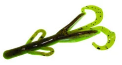 Zoom Baby Brush Hog Bait - 4in - Bullfrog